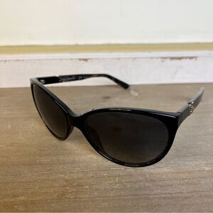 Dolce & Gabbana DG4171P Polarized Black Cat Eye Sunglasses 56mm Classy Designer